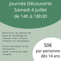 Atelier d'initiation à la Céramique du Samedi 4 Juillet