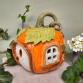 Maison citrouille – Cœur d’automne – L (C#2603)