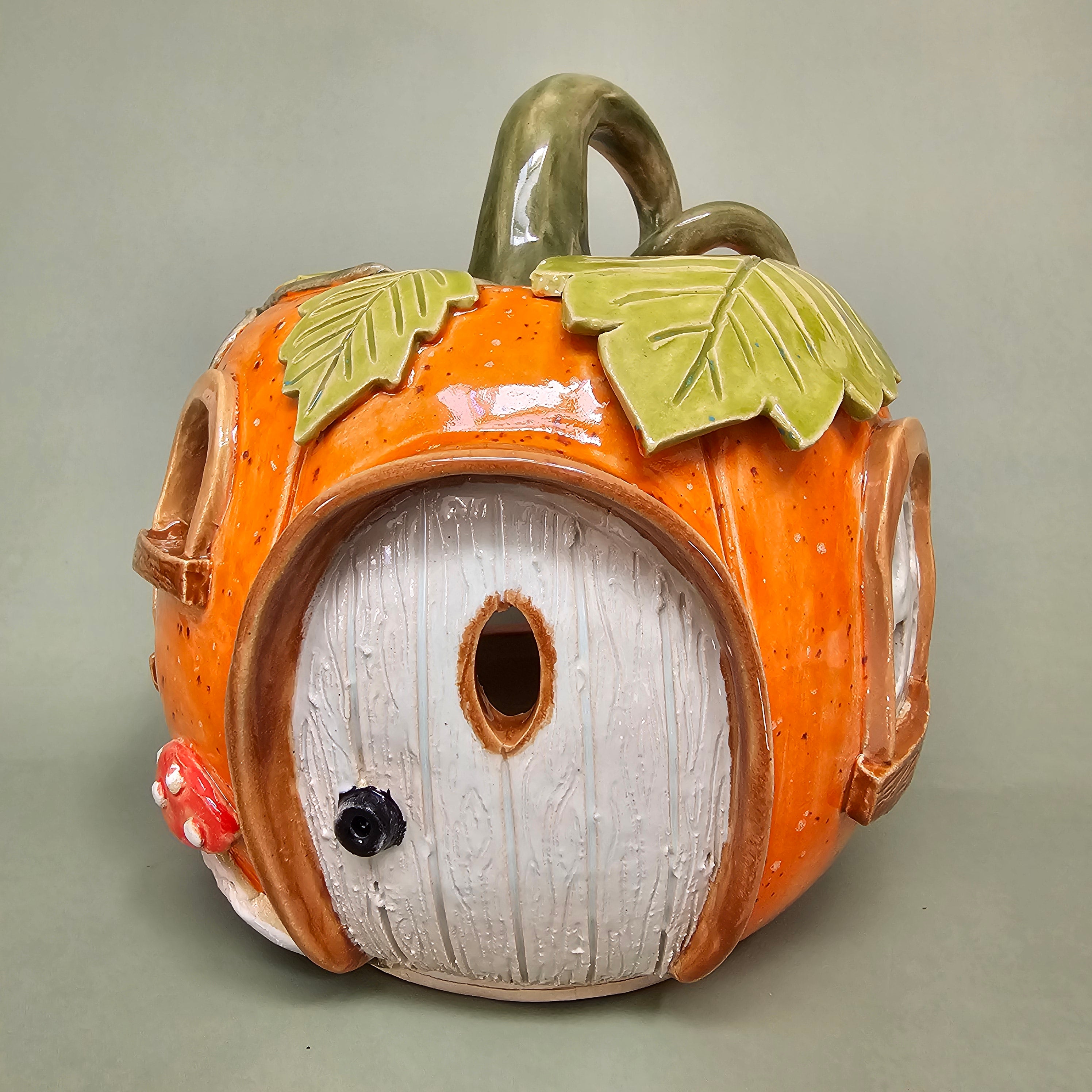 Maison citrouille – Cœur d’automne – L (C#2603)